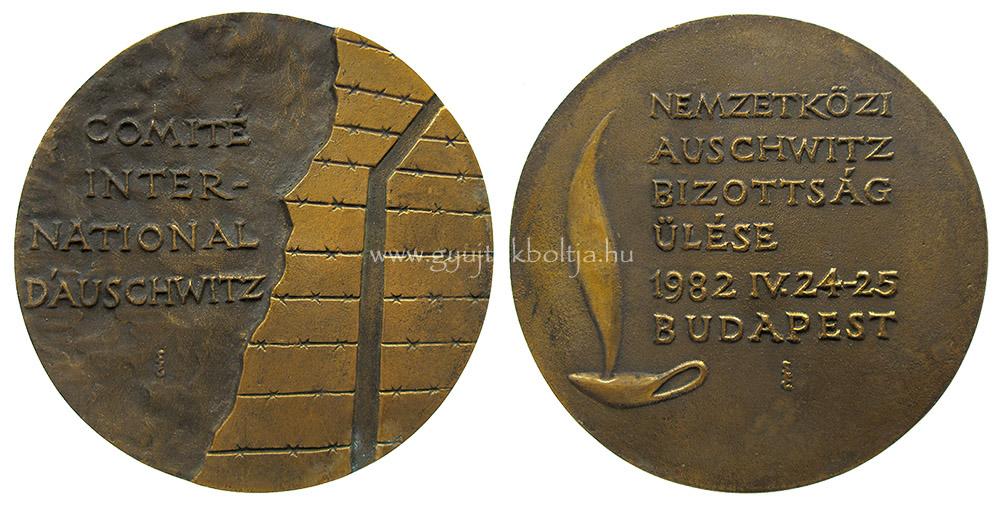 Szab� G�bor: Nemzetk�zi Auschwitz Bizotts�g �l�se 1982 Budapest